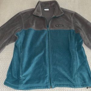 Men’s Columbia Long Sleeve Fleece Zip-Up